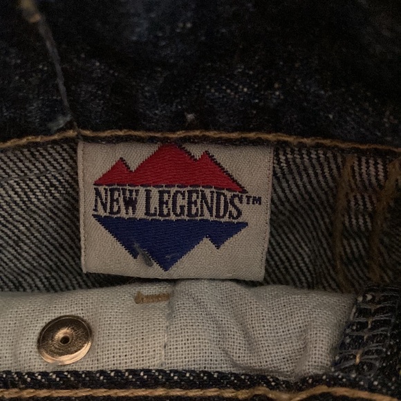 NWT New Legends Jeans Slim Fit 100% Cotton - Picture 4 of 5